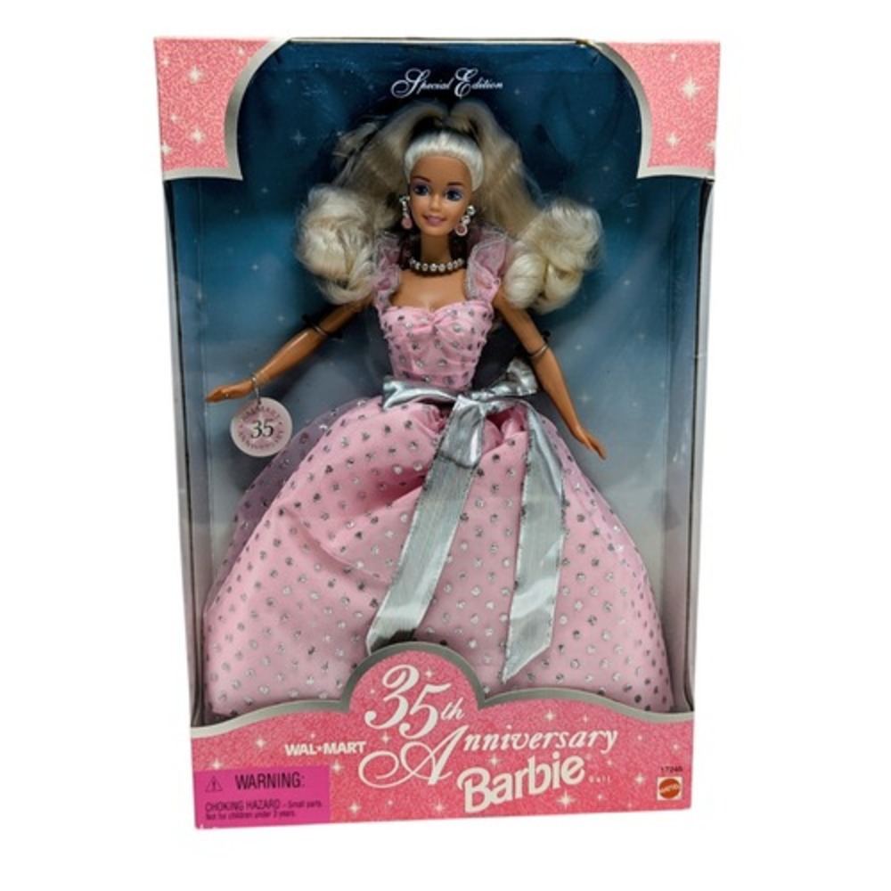 1997 Mattel Barbie Wal-Mart 35th Anniversary Doll 17245